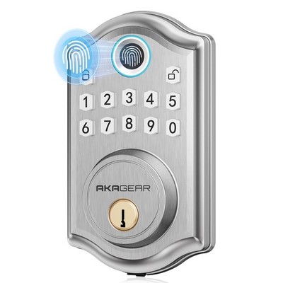 Keyless Entry Door Lock Electronic Keypad Deadbolt - Fingerprint, Auto-Lock