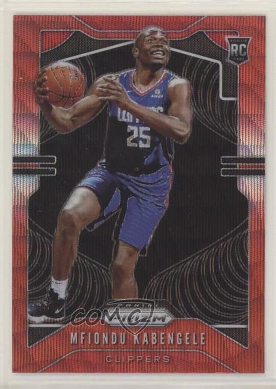 2019-20 Panini Prizm Rookie Ruby Wave Prizm Mfiondu Kabengele #271 6h5