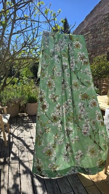 ''NEU''vom Händler! Blumiger Leinenvorhang von DESIGNERS GUILD, 138 x 280 cm