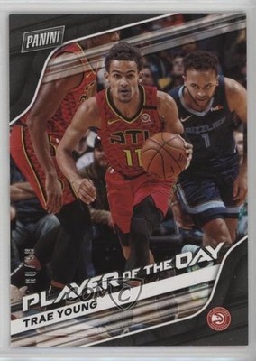 2020-21 Panini Player of the Day Tango 80/99 Trae Young #6 1bm4