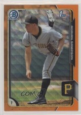 2015 Bowman Chrome Prospects Orange Wave Refractor Adrian Sampson #BCP20 0q3