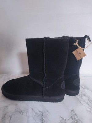Damen Stiefel gefüttert schwarz American Eagle 9 40 Neu mit Etikett