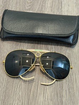 Vintage REMINGTON Aviator Shooting Safety Glasses Sunglasses with Case