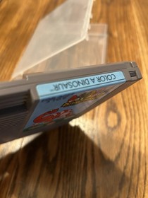 Color a Dinosaur (Nintendo Entertainment System NES, 1993) Game Only Tested