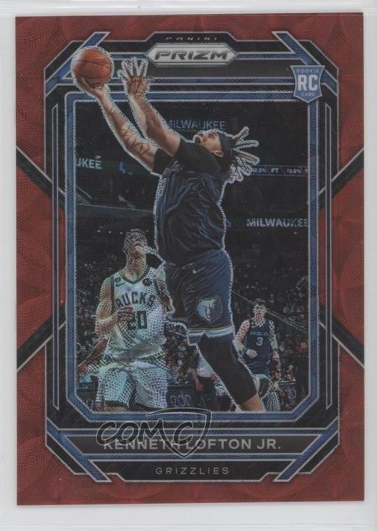 2022-23 Panini Prizm Choice Red Prizm 82/88 Kenneth Lofton Jr #253 14md