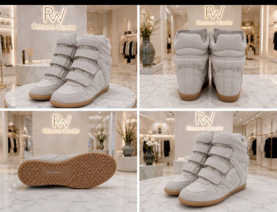 Isabel Marant Schuhe Gr 38 Sneakers mit Versteckter Keilabsatz Bekett