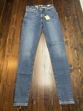 Levi  s Premium 721 High-Rise Skinny Women  s Jeans, 27x32, Dark Wash, Stretch