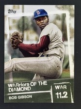 2020 Topps - Warriors of the Diamond Bob Gibson #WOD-22