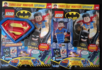 Lego Superman Heft N.40 Minifigur Blau Ocean Tin Box Limited Edition