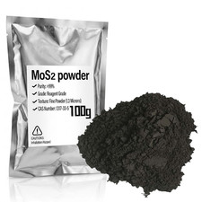 MoS2 Powder, 99 Pure Molybdenum Disulfide Powder, Dry Lubricant