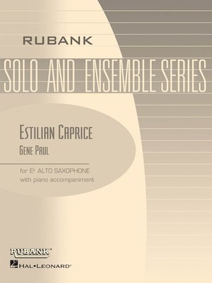 Estilian Caprice Alto Saxophone Solo with Piano - Grade 4