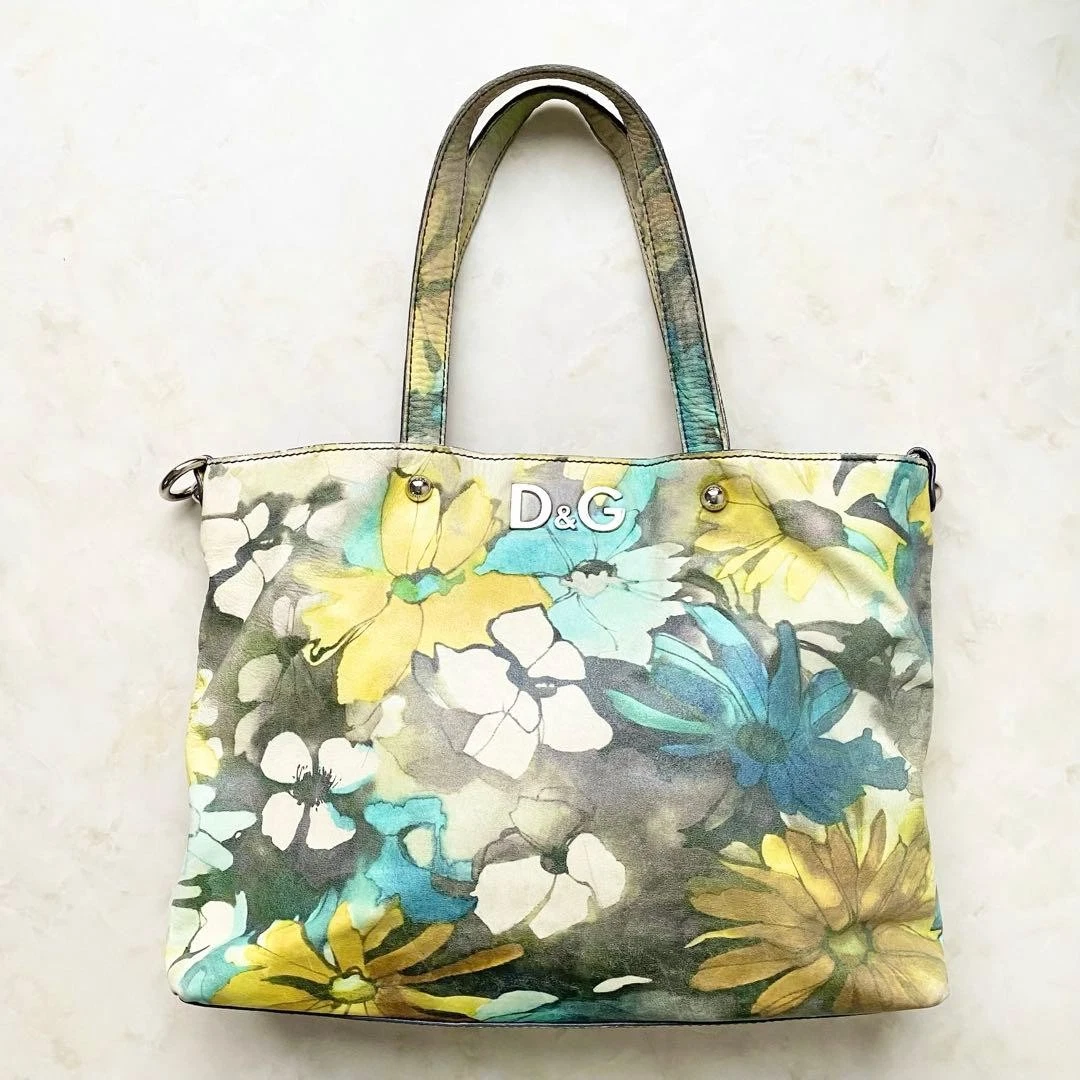 USED良品●Dolce & Gabbana フラワー トートバッグ ポーチ付 Dolce&Gabbana Floral Totes Bags & Handbags for Women for sale | eBay