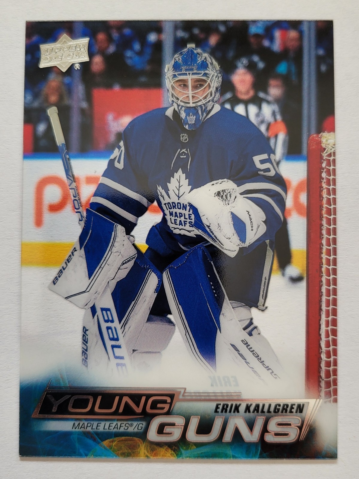 2022-23 Upper Deck Young Guns Clear Cut Erik Kallgren #208