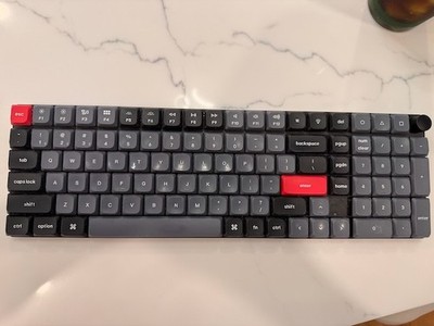Keychron K17 Pro Wireless Mechanical Keyboard -- Gateron Red, Brown and Banana