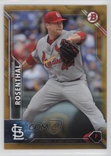 2016 Bowman Gold 8/50 Trevor Rosenthal #115 9bx
