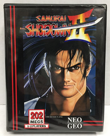 Samurai Shodown II 2 NEO GEO AES Complete CIB US Version NEOGEO Tested & WORKING