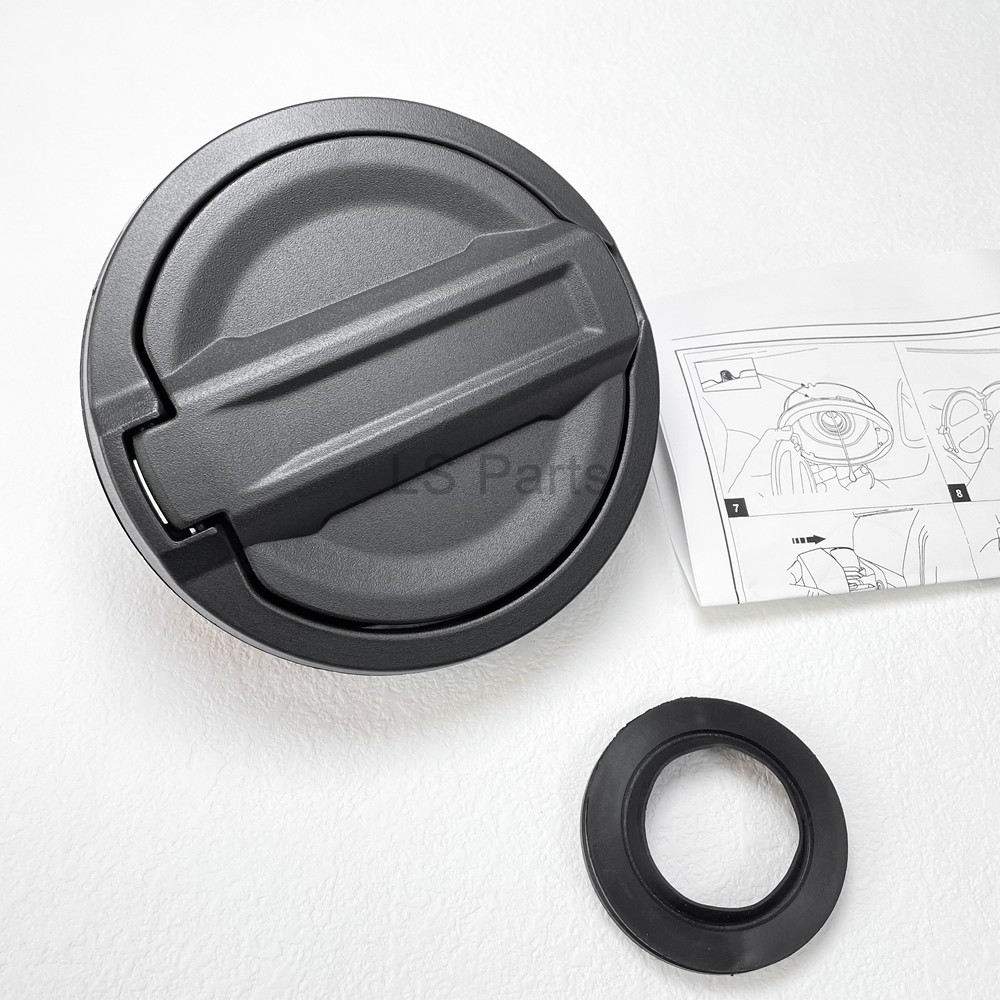 Gas Cap Fuel Door Gas Tank Cover for Jeep Wrangler JL 2 / 4 Door 2018 2019 2020+