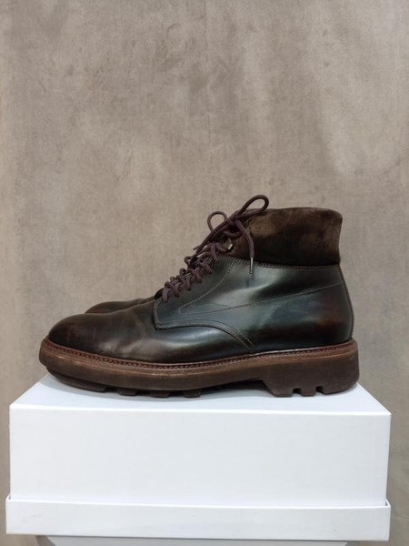 Men Henderson Boots Brown Leather 45