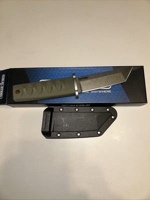 Cold Steel Kyoto I Fixed Knife 3.38'' 8Cr13MoV Steel Blade Kray-Ex Handle