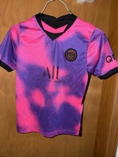 Paris Saint Germain Accor Live Limitless 30 MESSI Youth 24 Jersey B74