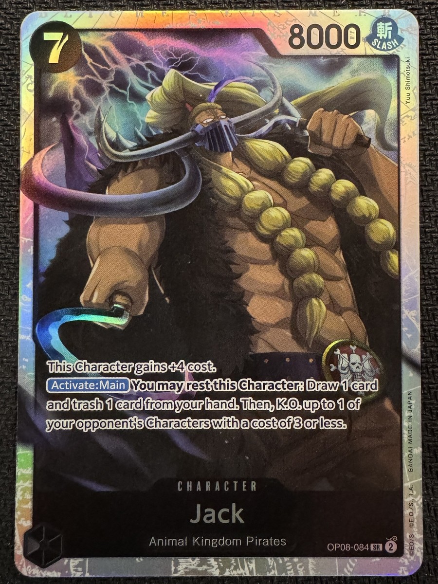 Jack | OP08-084 NM | SR | Two Legends | One Piece TCG | eBay