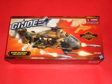 Hasbro G.I.JOE Eaglehawk Helicopter With Lift-Ticket Pilot Action Figure.