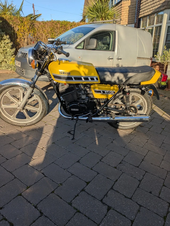 Yamaha Rd 400 DX Yellow & Black - Image 2 of 4