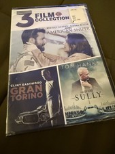 Warner Bros DVD: American Sniper, Gran Torino, Sully, Widescreen Collection
