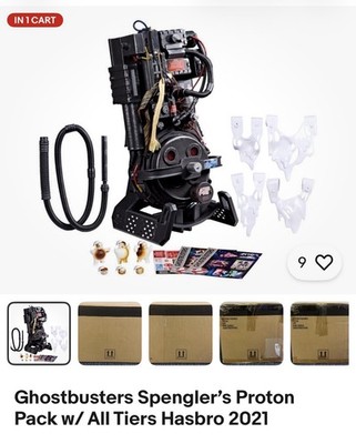 Hasbro Ghostbusters Spengler s Proton Pack Reproduction. New In Box! All Tiers