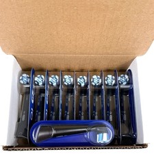 Oral-B iO Deep Clean Replacement Brush Heads 9ct All Black Sealed iO Series