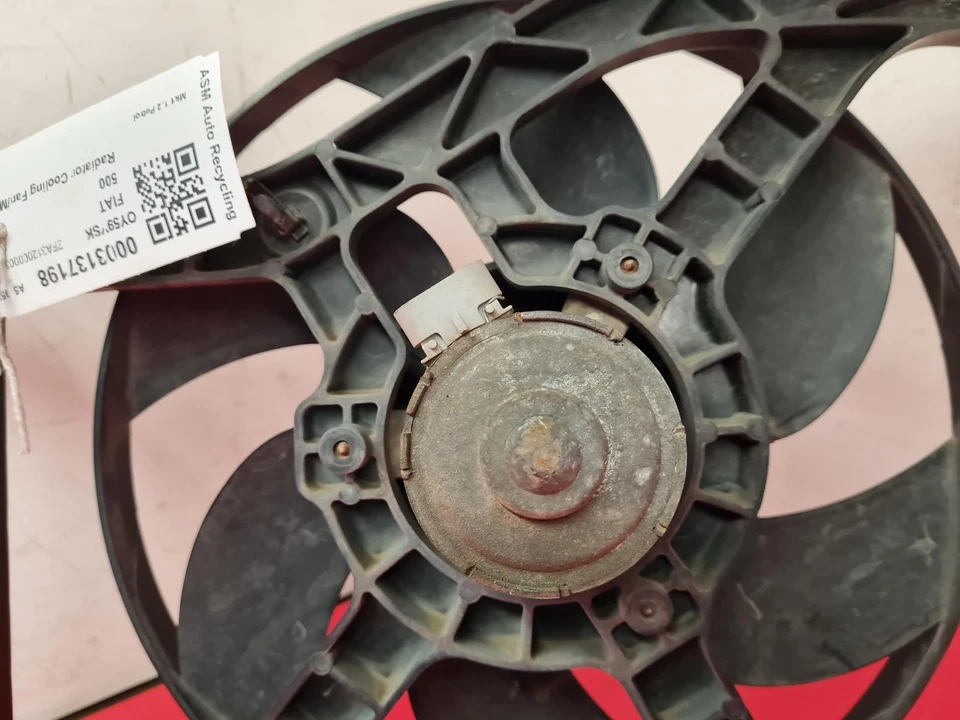 FIAT 500 COOLING FAN 2009 1.2L PETROL 169A4.000 - image 3 of 4
