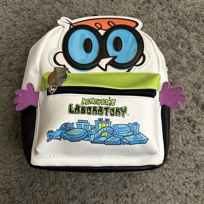 Dexter s Laboratory 12 Inch Mini Backpack Bag Cartoon Network NWT,