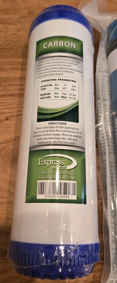 5 Various Express Water Alkaline Reverse Osmosis Water Filtration System Filters - Image 2 of 4