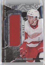 2018 SPx UD Black Rookie Trademarks Relics 25/299 Michael Rasmussen #RT-MR 2o7