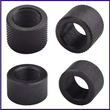 4Pack 1/2 x 28  5/8 x 24 Thread Protector Steel for .22LR .223 5.56 .308 LR308