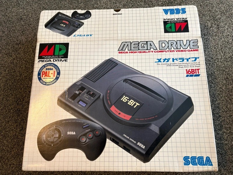 Sega Mega Drive Console (Rare Version) Rare Jap Vers, plays any region cartidges