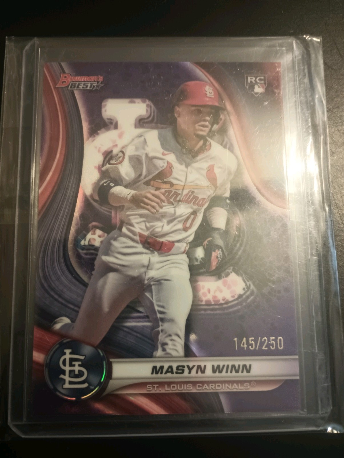 2024 Bowman's Best - Masyn Winn #60 Purple Refractor /250 (RC)