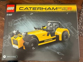 LEGO Ideas: Caterham Seven 620R (21307) 100% Complete Box + Instructions