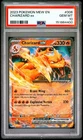 Pokémon Charizard ex 006/165 Scarlet & Violet 151 Double Rare Holo PSA 10