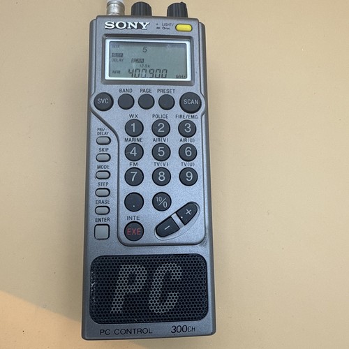 Sony Wavehawk Scanner ICF-SC1 25 - 1300 MHz Free Shipping.