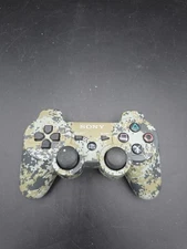 OEM Sony PS3 Urban Camo Dualshock 3 Sixaxis Controller Tested & Works Official 