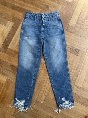 Closed Damen Jeans Skinny High Waist Gr. 26 *Wie Neu* Blaue Denim