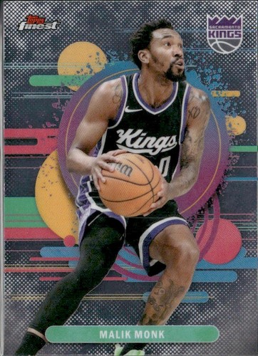 Malik Monk – 2025-26 Topps Finest Basketball · Base Uncommon #170 Malik Monk