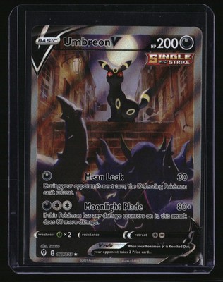 SWSH07: Evolving Skies Umbreon V (Alternate Full Art)