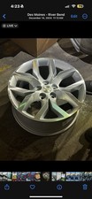 2014-2020 Chevy Impala Wheel Rim 19x8-12 Machined Face With Silver Pockets