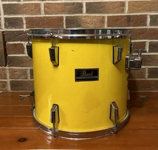Vintage Pearl Export Yellow 14x12 Floor Tom Drum 