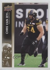 2022 Upper Deck CFL Gold Chris Van Zeyl #149 r6v
