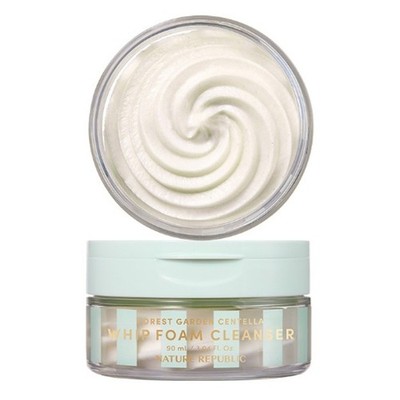 NATURE REPUBLIC Forest Garden Centella Whip Foam Cleanser 90ml Cleansing Kbeauty