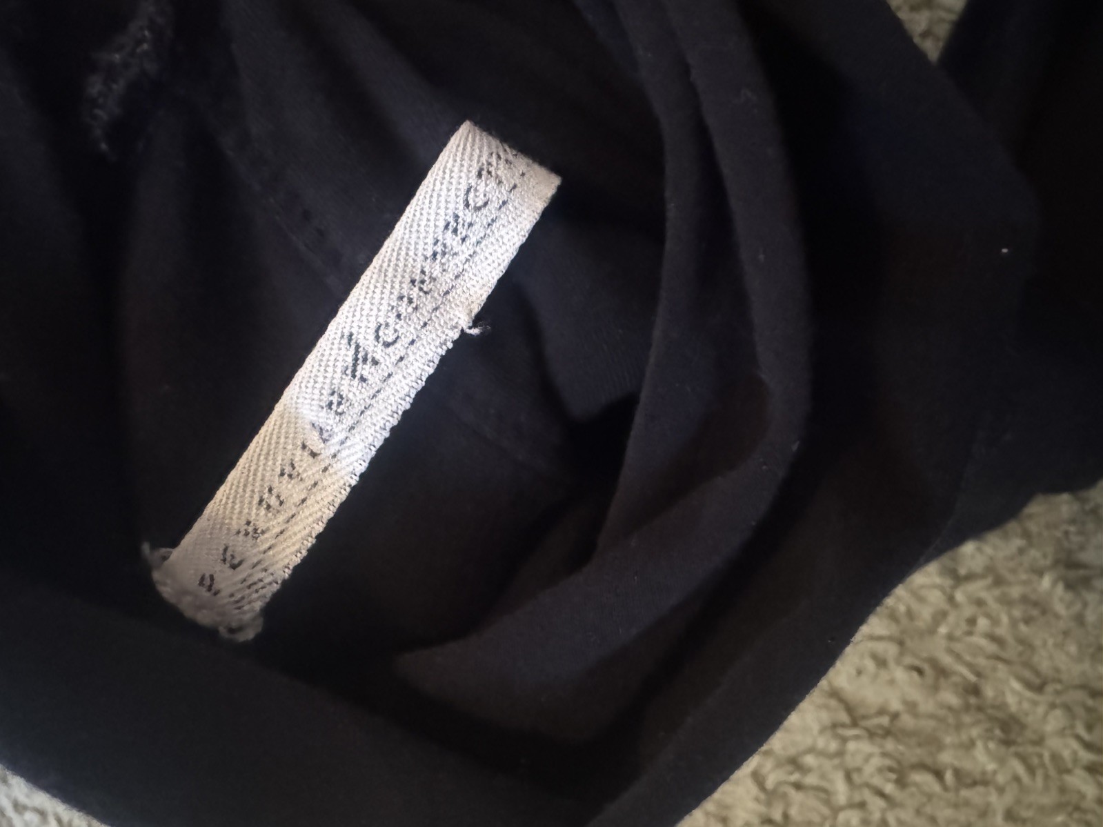 Peruvian Connection Black Pima Cotton Basic Turtl… - image 7