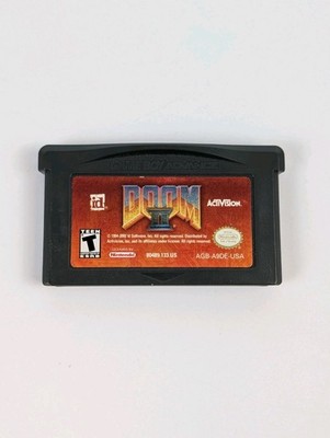 DOOM II 2 (Nintendo Game Boy Advance) Original AUTHENTICVintage Tested   